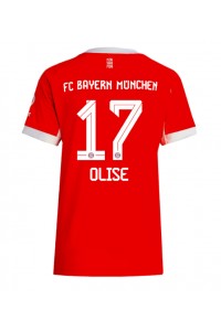 Bayern Munich Michael Olise #17 Jalkapallovaatteet Naisten Kotipaita 2025-26 Lyhythihainen